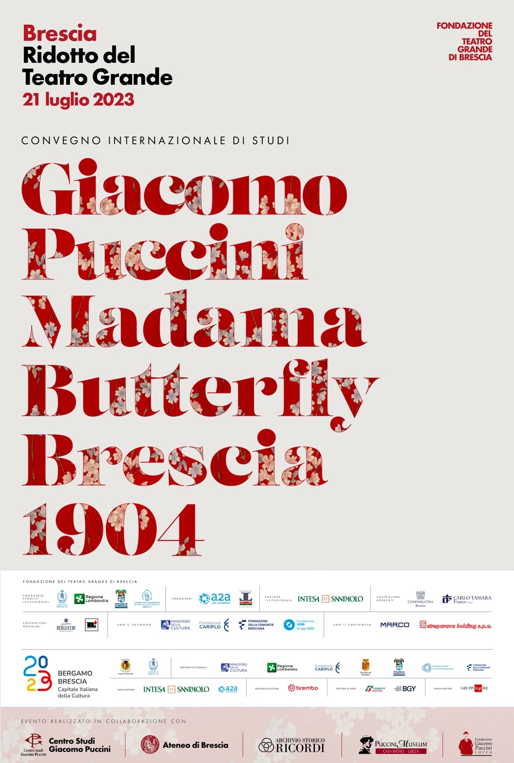 Giacomo Puccini – Madama Butterfly – Brescia 1904 1 2023 GiacomoPuccini MadamaButterfly Brescia1904 min
