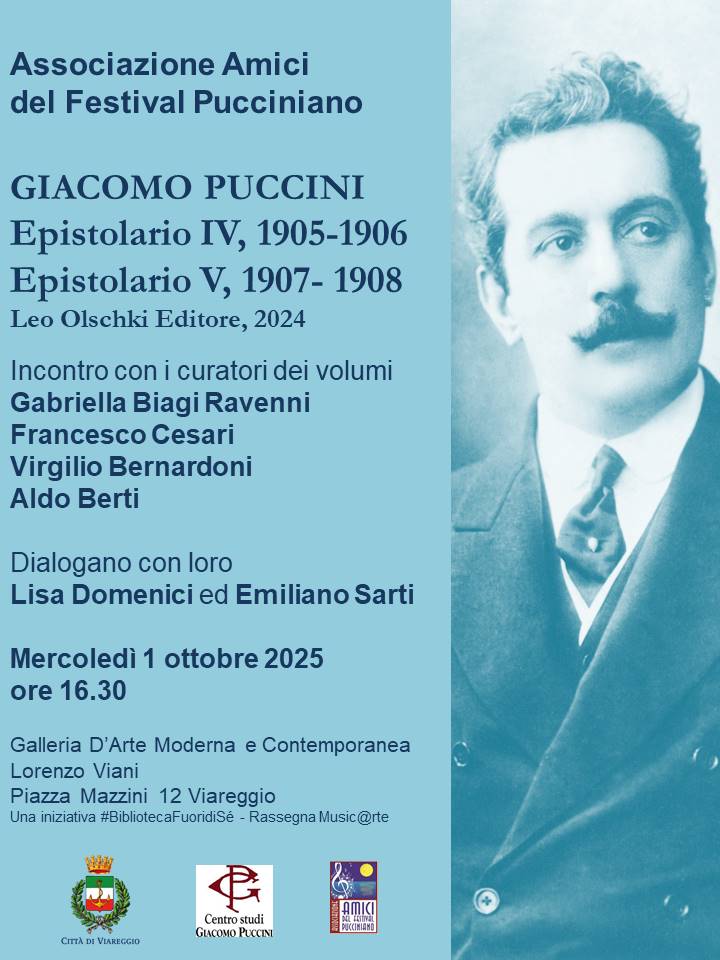 “Epistolario IV. 1905-1906” e “Epistolario V. 1907-1908” 1 Presentazione Epistolari Viareggio